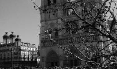 Notre Dame de Paris, en noir & blanc