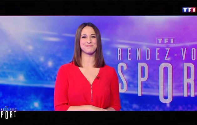 Charlotte Namura-Guizonne Rendez Vous Sport TF1 le 23.12.2018