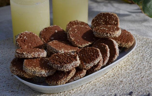 Sablés coco cacao