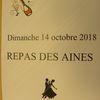 DIMANCHE 14 OCTOBRE            Repas des Ainées