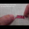 Crested Chain Stitch - Chaîne huppée de point