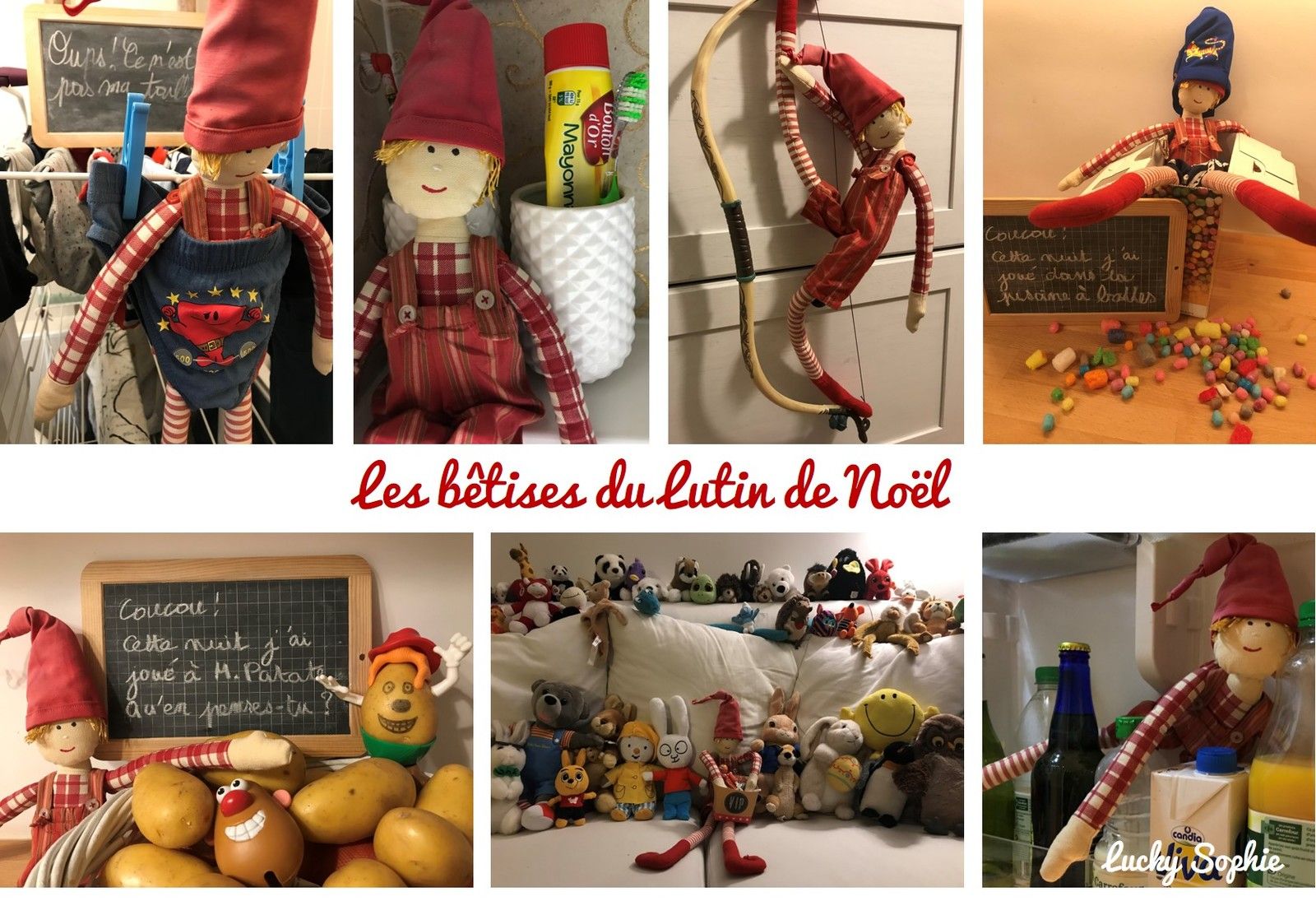 Kit Lutin Farceur de Noel Fille, Elf on The Shelf Fille Une Tradition de  Noël, Les Lutins Farceurs, Lutin de Noel Farceur, Elfe de Noel Farceur