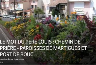 LE MOT DU PÈRE LOUIS : CHEMIN DE PRIÈRE 