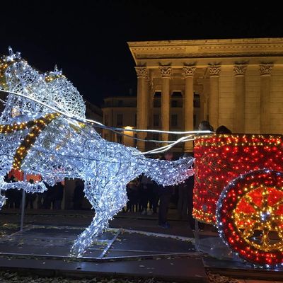 Chevaux de lumières !