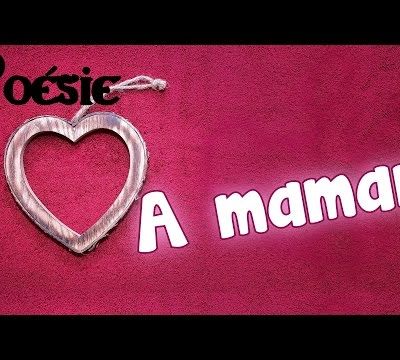 Poésie fête des mères 💜 A maman de Louis Emié 💜