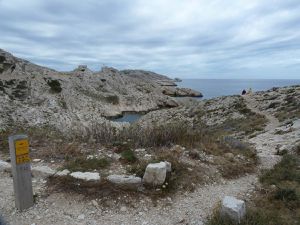 En route vers le batterie, vestiges du système de défense de Marseille ...