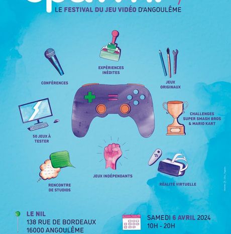#GAMING spawn Deuxième édition festival vidéo d'Angoulême