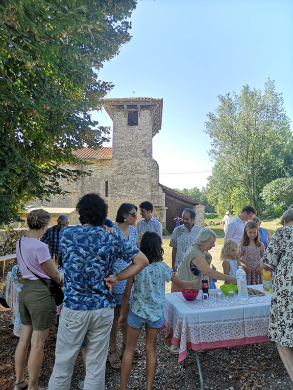 LES VERRES DE L'AMITIÉ LORS DES FÊTES PATRONALES EN JUILLET ET EN AOÛT 2023