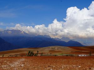 Paysages grandioses sur le retour vers Cuzco en passant par Chinchero
