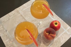 Cocktail au cidre façon Sangria