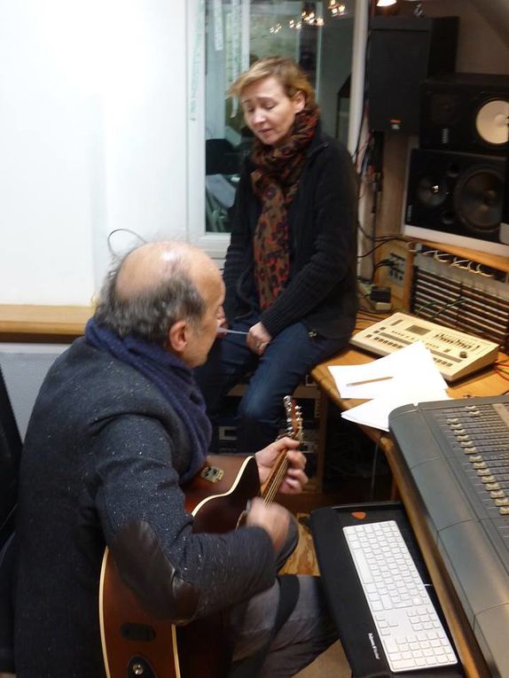 Enregistrement avec Jean Humenry sur des chansons écrites pour Jean-Claude Gianadda