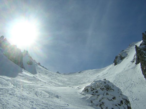 Ski hors piste au Montdore