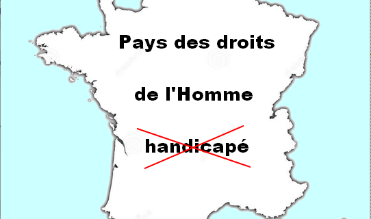 Vivre avec un handicap dans le pays des droits de l'Homme !