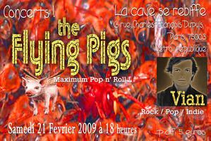 the Flying Pigs en Live! 3 dates...
