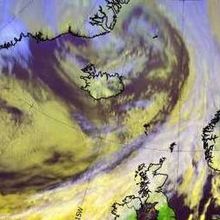 tempête en Islande