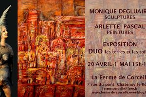 Exposition "Duo les terres et les toiles" avril 2013