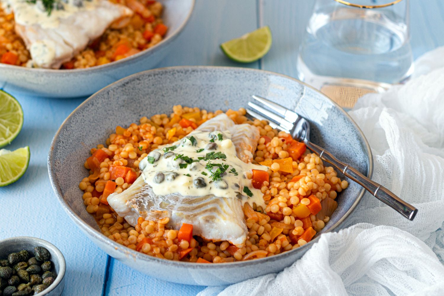 couscous perlé poisson