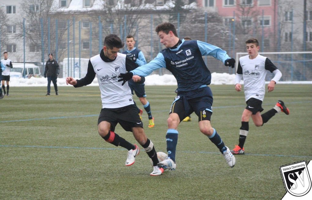 Am 18. Februar traf die das BOL Team der Waldecker U17 in einem Testspiel auf den TSV 1860 München. Die U17 Junioren der Münchner Löwen, die normalerweise in der Juniorenbundesliga auf den VfB Stuttgart, Hoffenheim oder den FC Bayern treffen, verl