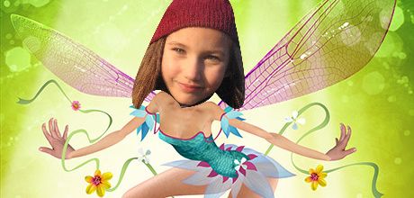 Moi en fée et en princesse!