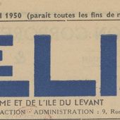 Le paradis du nudisme - Vie Libre n°31 de mai 1950 1/2 - île du levant - domaine naturiste d'héliopolis, cité du soleil