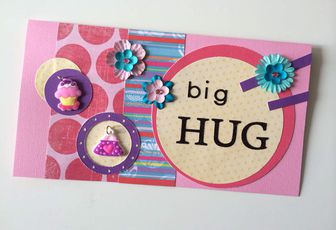 Carte d'anniversaire - "Big Hug"