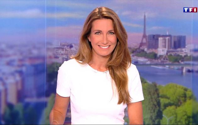 Anne-Claire Coudray JT 20H TF1 17.09.2016