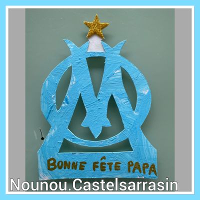 Logo OM pour papa