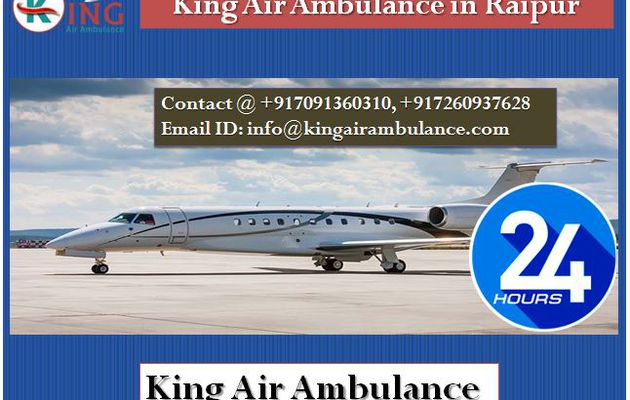 King Air Ambulance in Jabalpur- Most Wanted and Famous