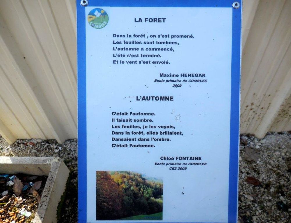 Le sentier des poètes