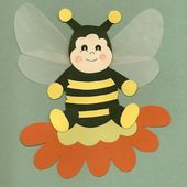 Chez Mounette: Abeilles en papier