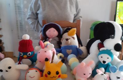 Les doudous de Janine