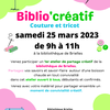 Atelier Echange de savoirs - Couture/Tricot - Samedi 25 mars
