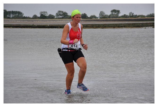 Saint Vaast la HOugue, course du Run 2018 : Premier passage du Run (2/(4)