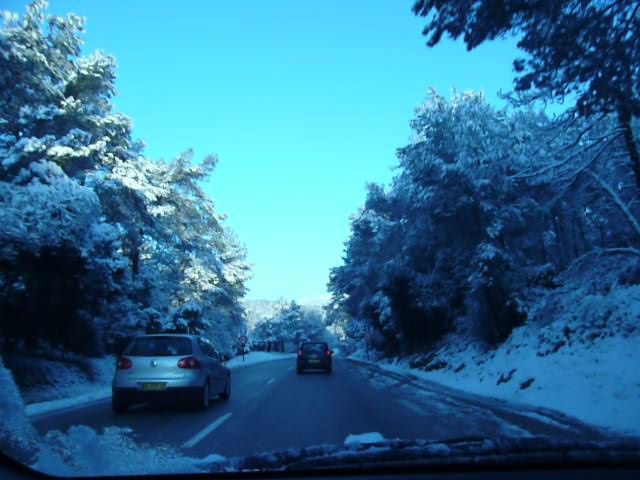 ANTIBES SOUS LA NEIGE