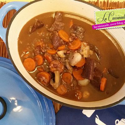 Bourguignon au Lard et aux Oignons