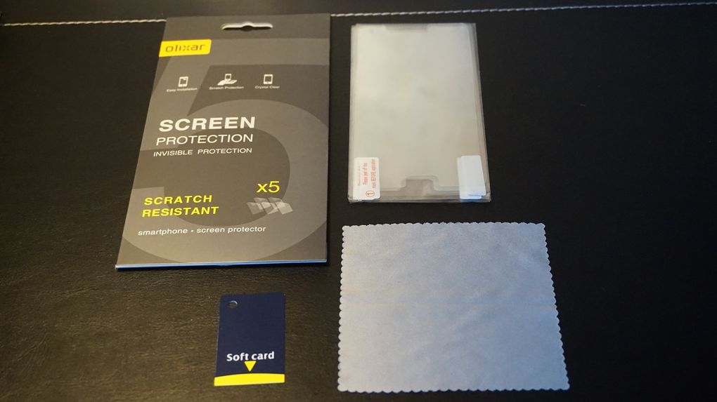 Test complet d'un pack 5 protections d'écrans pour Samsung galaxy A5