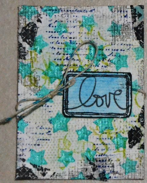 Challenge ATC de Mars du blog &quot;The Scrap Sisters&quot;