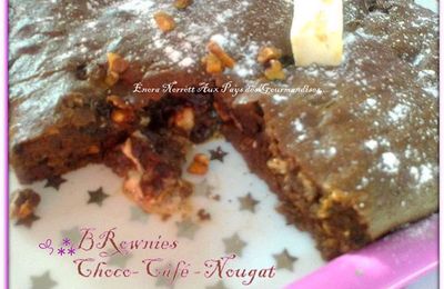 Brownies Choco-Câfé-Nougats