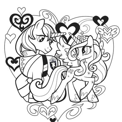 20 Coloriages de My Little Pony #17 [Coloriage][Activité][MLP][Maternelle][Élémentaire]