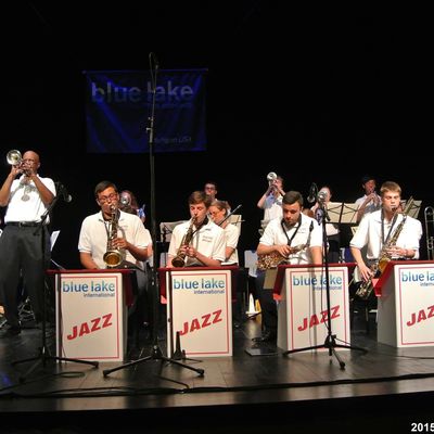 THE BLUE LAKE JAZZ ORCHESTRA A MARENNES LE 6/07/2015