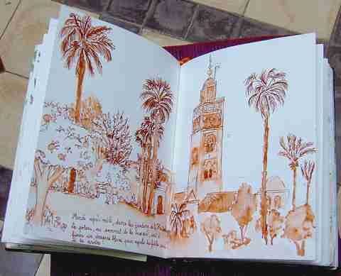 Album - Aquarelle à Marrakech