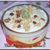 Verrine de fromage blanc et fraises