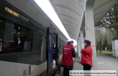 LANCEMENT DE LA PETITION POUR LE RETOUR DES TRAINS SUR PARIS GRANVILLE 