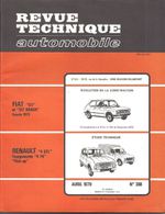 RTA 388 – Renault R4 – Evolution Fiat 127 – Avril 1979