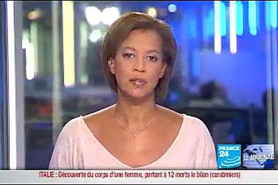 2012 01 21 @23H00 - PAULINE SIMONET, FRANCE 24, LE JOURNAL