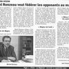 Article paru dans l'Echo régional le 12 septembre 2007