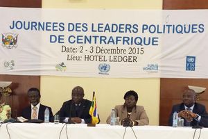 DES LEADERS POLITIQUES CENTRAFRICAINS RÉFLÉCHISSENT SUR LA SITUATION DU PAYS ET LES PROCHAINES ELECTIONS 