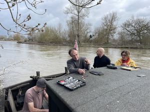 Derniers petits réglages au niveau du poste de pilotage 