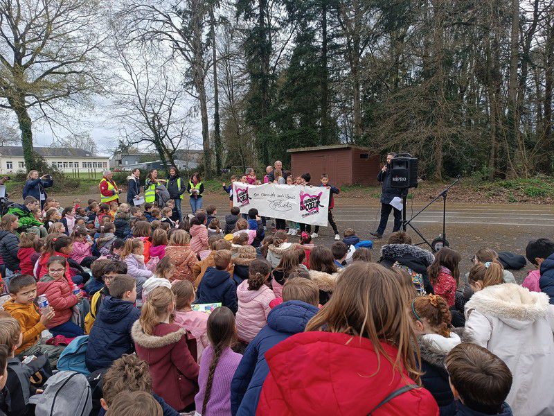 Marche de solidarité du GS au CM2