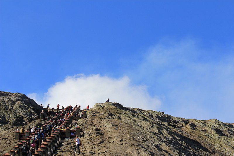 THE BROMO VOLCANO